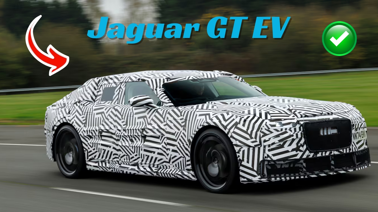 Jaguar GT EV Testing